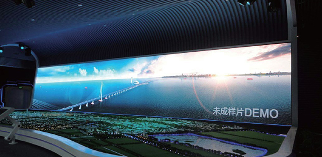 江蘇南通國際城市館展館P5室內(nèi)全彩LED顯示屏由上海智彩科技設(shè)計、安裝